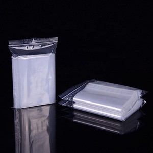 Ziplock Bag Resealable Zip Lock Bag Clear Reclosable Zipper Packaging Bag for Small Business