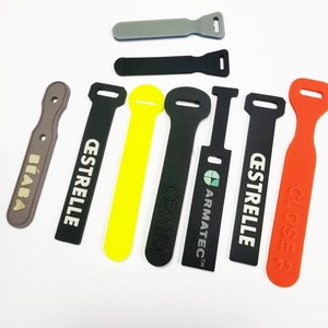 Custom Logo Soft PVC Rubber Zipper Sliders for Bags and Garments