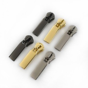 For Deepeel ZT143 5# DIY Sewing Accessories Metal Zipper Hardware for Garments Jacket with Replaceable Zipper Puller Sliders