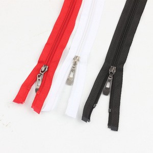 Fashion No.5 Resin Zipper Custom Open-end Plastic Resin Zipper for Clothes/Bag