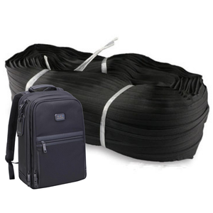 Cremallera De Rollo De 3# 5# 8# 10# Custom Colorful Nylon Zipper Roll Coil Long Chain Nylon Zipper Home Textile