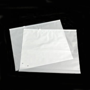 Wholesale Custom Clothing Bag Manufacturer Packaging T Shirt Sock Clothes Frosted Slider Zipper Plastic Bags