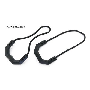 Custom Logo Zipper Puller Durable TPU Zipper Pull Cord Zipper Pulls for Backpacks Luggage Cooler Bag Sports Gear