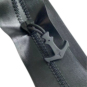 Eco-Friendly TPU Zipper Pull Large T Shape Heavy Duty Non-Lock Custom Size and Color Topaz for Clothing Bags