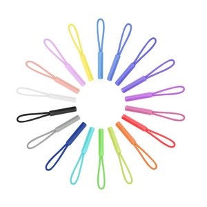 Custom TPU Pull Tab with Printed Logo for Tote Bags Sweatshirts Corduroy Pants Coats Waterproof Lightweight TPU Zipper Pull