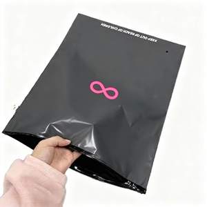Custom Transparent Matte PE Packaging for Clothing Swimwear-Eco-Friendly Stylish Biodegradable Slider Hoodie Zipper Bags EVA