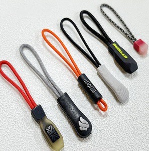 Wholesale Fancy Rubber Design Custom Own Design Logo Soft PVC Zipper Puller for Garment
