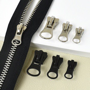 Deepeel ZT004 5# Zipper Accessories DIY Handmade Replaceable Zipper Sliders for Resin Zip Smoothly Zipper Pullers