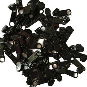 For YKK No. 3 Large Nylon Zipper with Lockless Puller Fast Supply of Metal Material Zipper Sliders in Stock