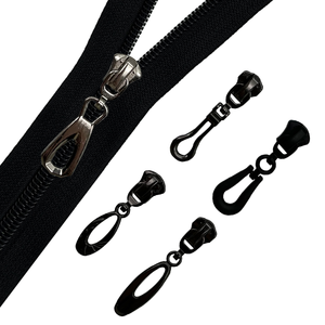 Auto Lock High Quality Metal Plated Gold Zipper Puller Custom Logo Plastic Zipper Slider Manufacturer Supply High Zipper Slider