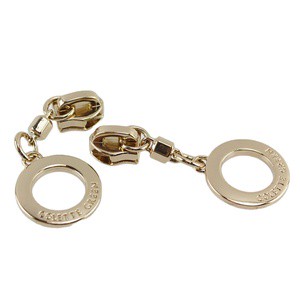 Wholesale New Design Custom Embossed 3D Logo Zipper Pullers for Garment Metal Zipper Slider Bag Accessories