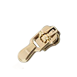 4.5 Yg Gold Metal Zipper Slider Of 4.5# Spring Metal Zipper For Jeans Pants