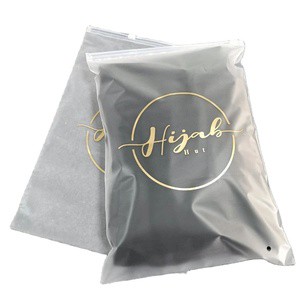 Wholesale Custom Logo Printed Waterproof Underwear Socks Ziplock Self Sealing PVC Plastic Bags Clothing Packaging Zipper Bag
