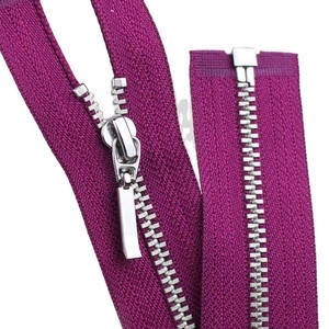 Factory Cheap Custom 3# 4# 5# 8# 10# Brass Separating Zipper Metal Zip Cierre for Hoodies/Jeans/Jackets/Handbag Garment Zipper