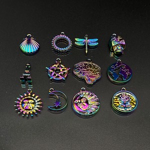 Metal Nylon rainbow Zipper Slider Heard Custom logo Brand Metal Zipper Pulls for Clothing&bag