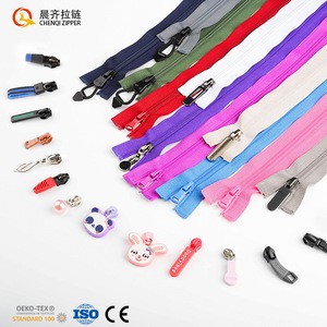 High Quality Custom 5#7# Auto Lock Open-end Polyester Tape Nylon Coil Zipper for Sportswear Clothes