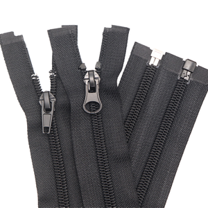 High Quality Two-Way Separator Nylon Zipper with Auto Lock Slider Model 5# for YKK Brand for Garments Bags Shoes Home Textiles