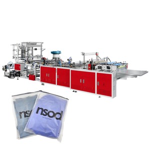 LDPE/HDPE Plastic Bags Manufacturing Machine Slider Zip Lock Polythene Bag Making Machine