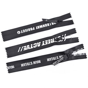 Printing Logo Multi-use Waterproof Zippers Customer Size and Length and Gastight Zippers for Water Sports