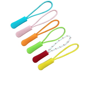 Removable Zipper Pull for Clothes and Bags with Anti-slip Small Pendant and Detachable Drawstring