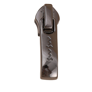 Wholesale High Quality Personalized Silver Zinc Alloy Luxury Zipper Puller Handbag Customizable Metal Material