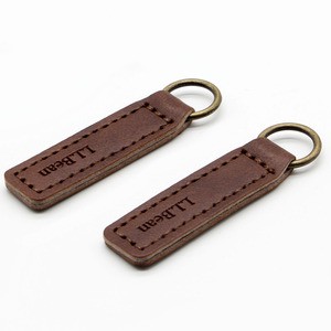 Custom Leather 3# #5 Zipper Pulls for Jackets/bags