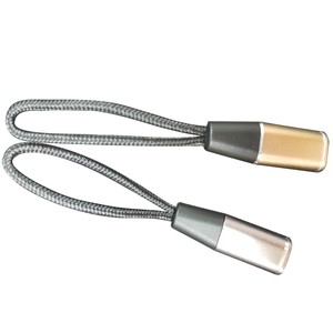 New Custom Clothing Accessories Silica Gel Zipper TPU and Metal Zipper Puller