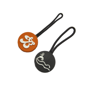 ZT-Custom Fashion Logo Free Sample New Design Low Price Rubber Head Sliders Custom Jacket Zipper Puller