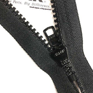 Genuine for YKK Yoshida No. 5 Resin Closed-End Zipper Eco-Friendly Plastic Injection Molding for Garments