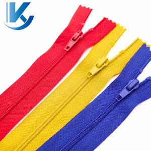 Shanghai KY High Quality Eco-Friendly Nylon Open-end Plastic Zippers OEKO-TEX100 Certified for Clothes
