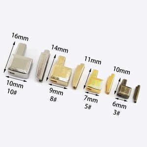 Custom 3#5#8#10# Nylon Resin Metal Zipper Stopper Open-end Zip Slider Repair Insert Box Pin Retainer Replacement Kits