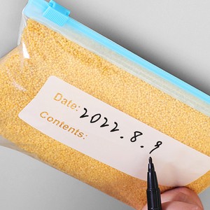LDPE Double Custom Printed Zip Lock Seal Zip Lock Freezer Plastic Slider Food Storage Zip Bags