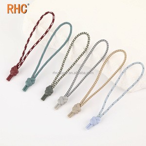 RHC Sports Outdoor Apparel Zipper Pulls with Cool Floral Spotted Rope Speckled Design Durable Luggage Plastic Tabs-Wholesale