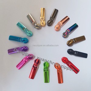Rectangle Pulls for #3 Nylon Zipper With Different Color