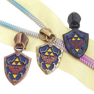 Garment Accessories Handmade Metal Zipper Puller Custom Slider Zipper Pulls for Clothing Bags