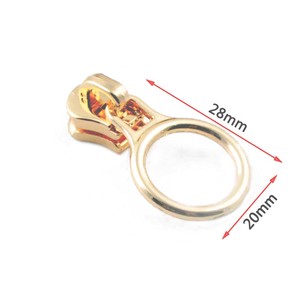 Wholesale Heavy - Metal Slider Duty Nylon Sliders With Premium Alloy Gold Zip Heads Ideal For Garment, Handbag & Case Zippers