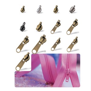 Wholesale Big Size Metal Nylon Zipper Sliders