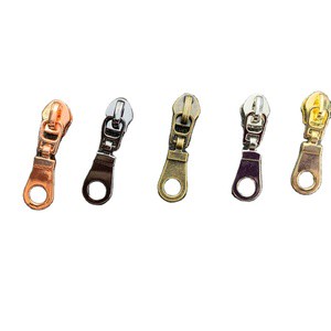 Professional Factory Made Good Quality Wholesale Fashion Five-color Nylon Zipper Slider 5#