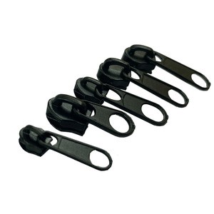 Durable Nickel-Free Metal and Plastic Lockless Zipper Pullers for Shoes and Bags