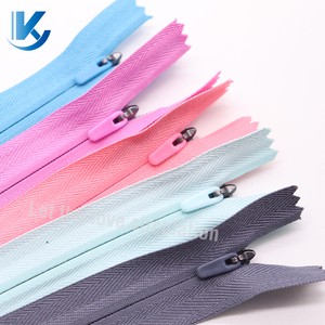 KOUYI High Quality Factory Wholesale 3# Close End Invisible Zipper Hidden Zipper for Dress Polo Shirt