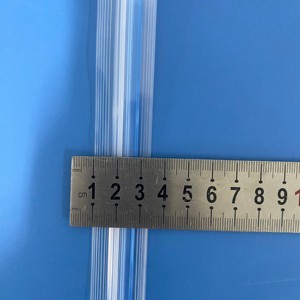 High Quality Transparent Press Lock Pouch Non Slider Open End PE Durable Plastic Zipper for Plastic Bag