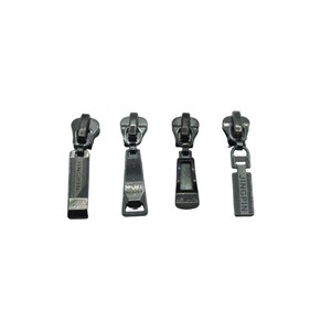 High Quality Custom Logo Zinc Alloy 5# Nylon Resin Metal Auto-lock Zipper Sliders for Jackets Clothes Coat Bag Accessories