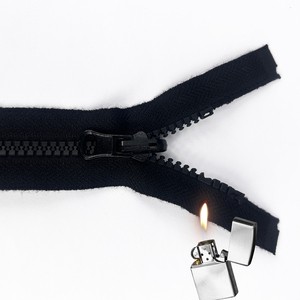 Fire Resistant Zipper Quick Released High Temp Resistant 260 ℃ for Firefighter Suits & FR Clothing NFPA 1971 Certified