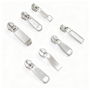 Wholesale Custom High Quality Free Sample Plating Zipper Sliders Zinc Alloy Zipper Puller Zip Sliders