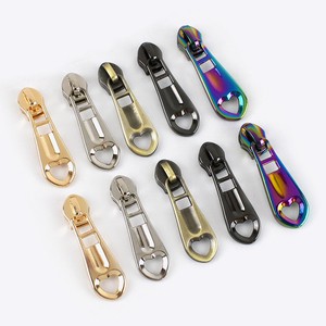 Meetee ZT169 5# Pull Head for Nylon Zip Garment Repair Kit Sewing Accessories Heart Zipper Slider