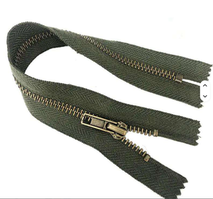 5# Flame Retardant Metal Zipper Fireproof FR Uniform Protective Workwear for Firefighters and Oil Workers for Bags and Shoes