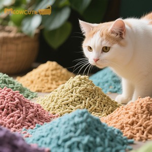 Large Wholesale Discounts Free Design Eco Friendly Biodegradable Dust-Free Tofu Resealable Meowcutie Cat Litter Bag