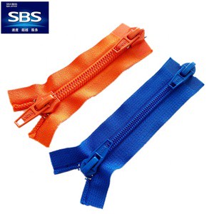 Custom-Made SBS #10 Double Slider Reversible Nylon Zipper for Shoes Garments Bags & Home Textiles Sustainable Lace Material