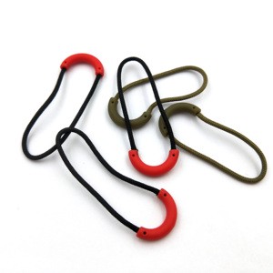 Beautiful PU Puller Zipper Slider for Clothing/backpack Zipper Slider