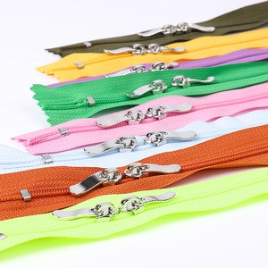 Nylon Bag Zipper Promotion #3 100cm120cm150cm Double Slider Nylon Zipper Eco-friendly Zipper for Sale